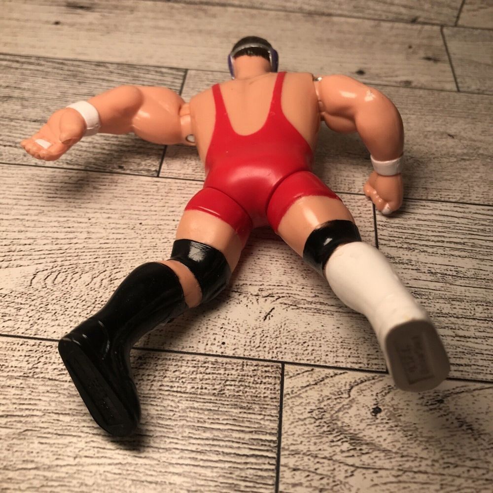 Vintage 1998 WCW Rick Steiner OSFT 4.5" WWE Toy Wrestling Action Figure - Picture 5 of 8